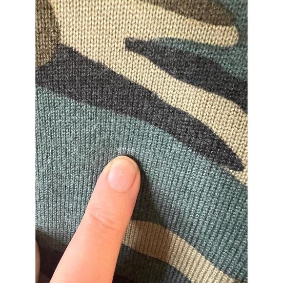 J.Crew J3879 Camouflage Zip Ribbed Womens Jacket Size XXS - Picture 9 of 11